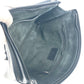 VALENTINO Clutch bag leather black Studs mens Used Authentic