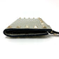 Valentino Folded wallet leather gray Rock studs