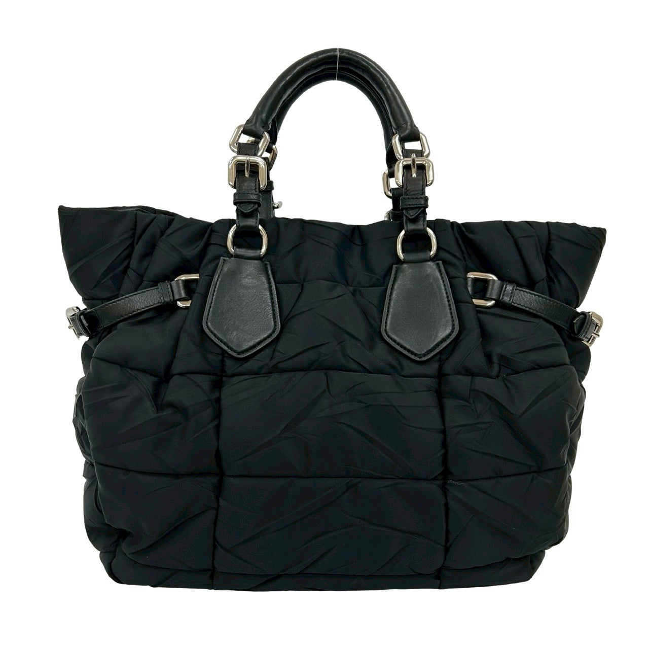 PRADA Shoulder Bag Nylon black