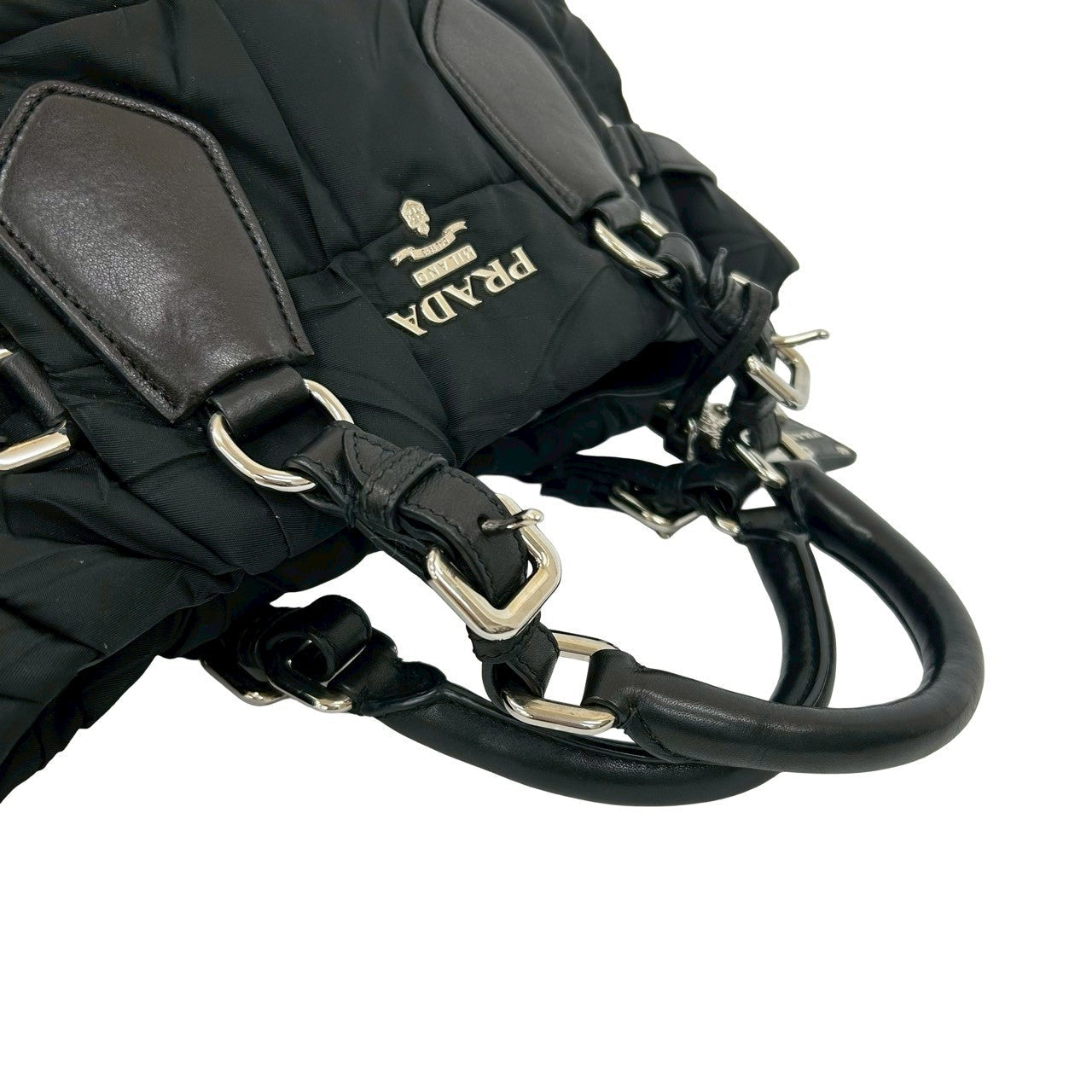 PRADA Shoulder Bag Nylon black