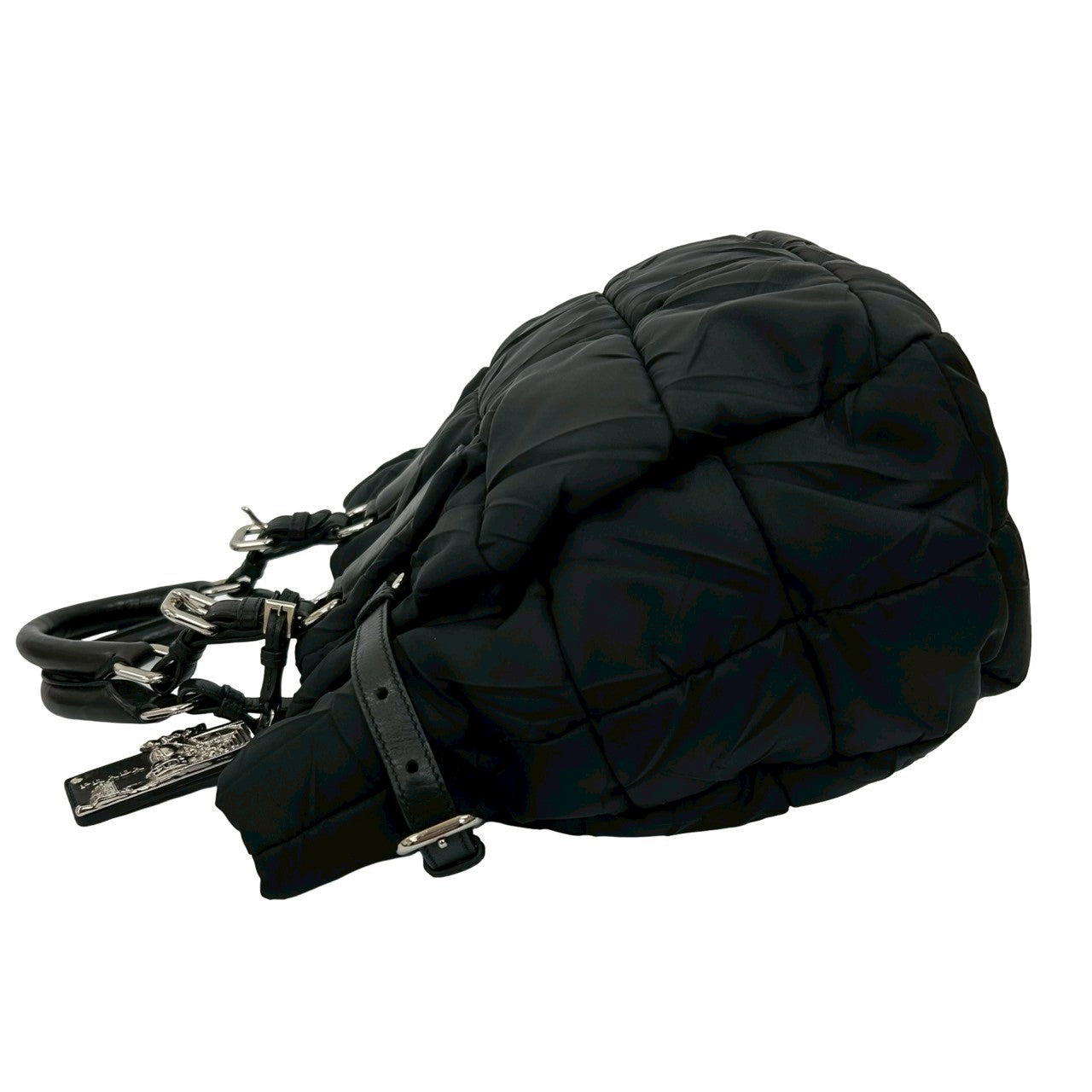 PRADA Shoulder Bag Nylon black