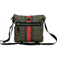GUCCI Shoulder Bag PVC Brown GG Kaleido Web B messenger bag