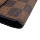 LOUIS VUITTON Portefeuille
International Long Wallet Damier
Ebene Brown