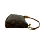 LOUIS VUITTON Handbag leather Brown Monogram Pochette Accessoires