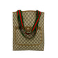 GUCCI Tote Bag leather Brown Sherry line