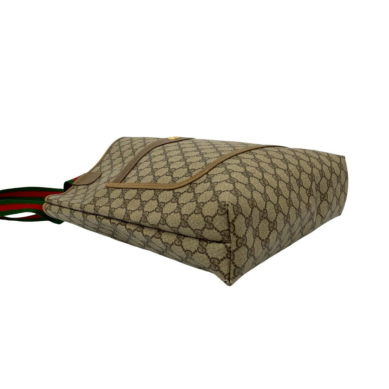 GUCCI Tote Bag leather Brown Sherry line