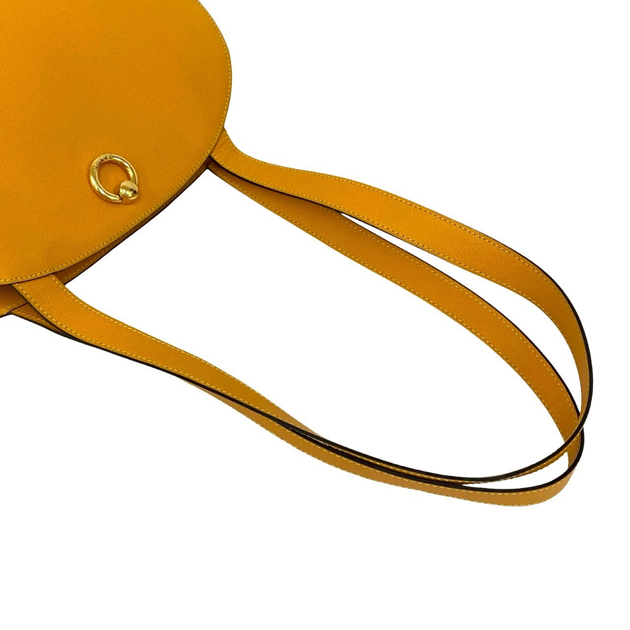 CELINE Tote Bag leather yellow