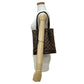LOUIS VUITTON Tote Bag leather Brown Damier Male