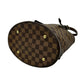 LOUIS VUITTON Tote Bag leather Brown Damier Male