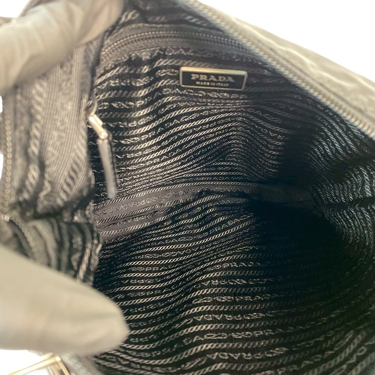 PRADA Shoulder Bag Nylon black