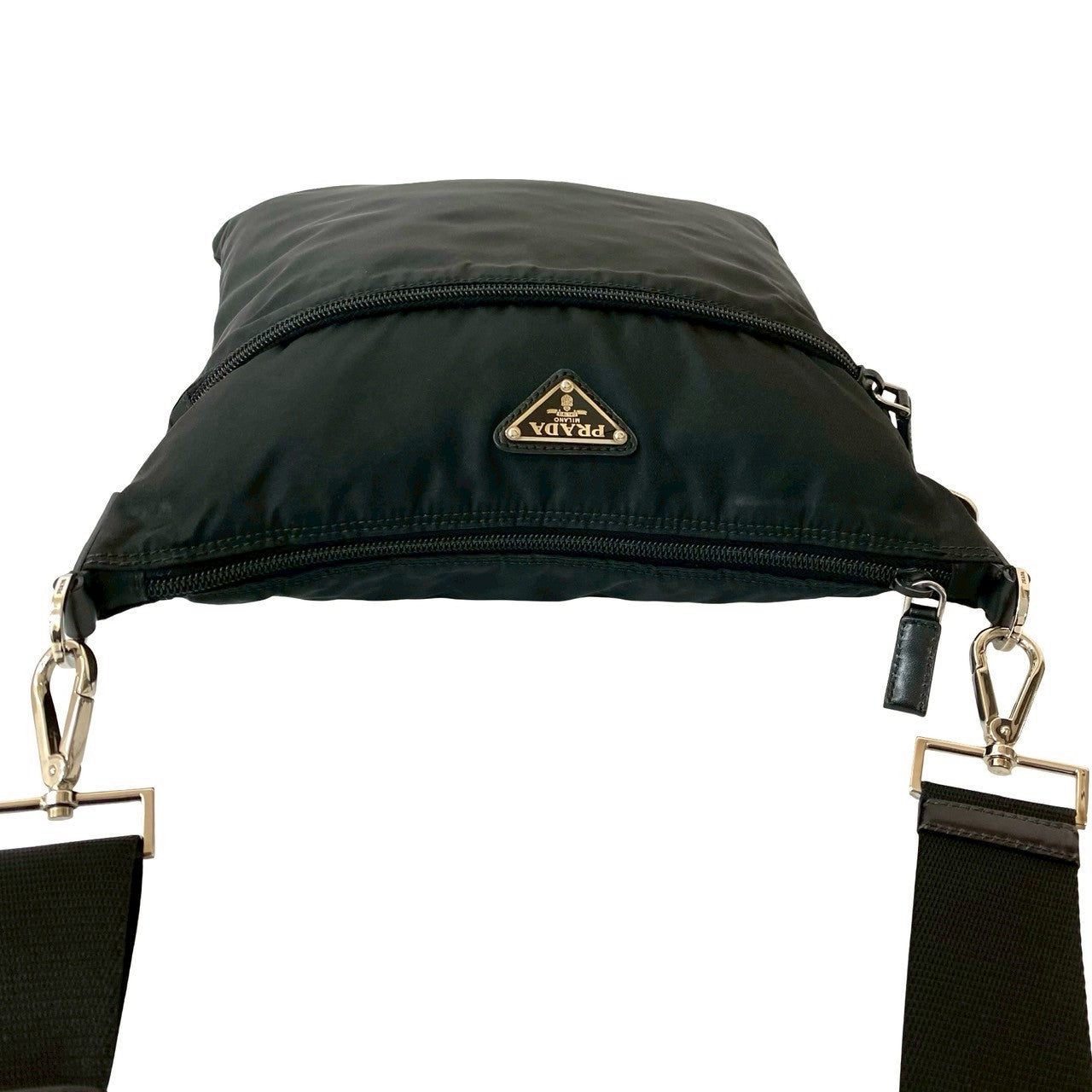 PRADA Shoulder Bag Nylon black