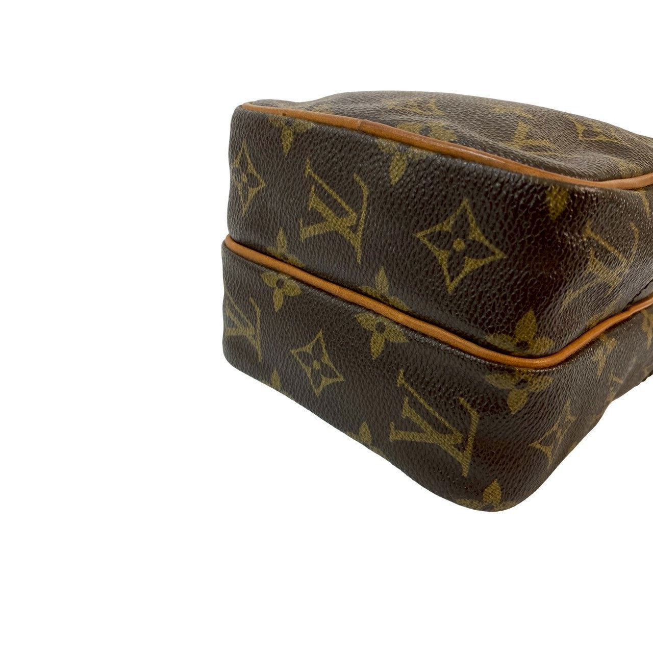 LOUIS VUITTON Shoulder Bag leather Brown Monogram Mini Amazone