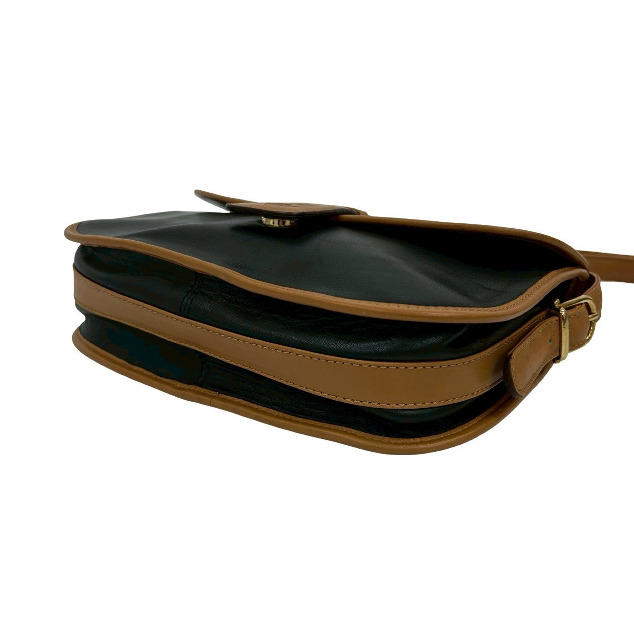 CELINE Shoulder Bag leather black