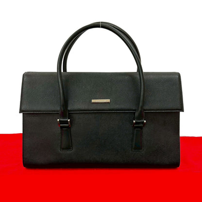 BURBERRY Handbag leather black
