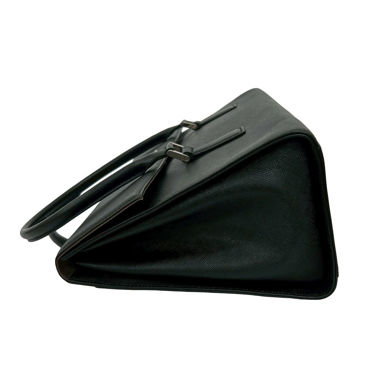 BURBERRY Handbag leather black