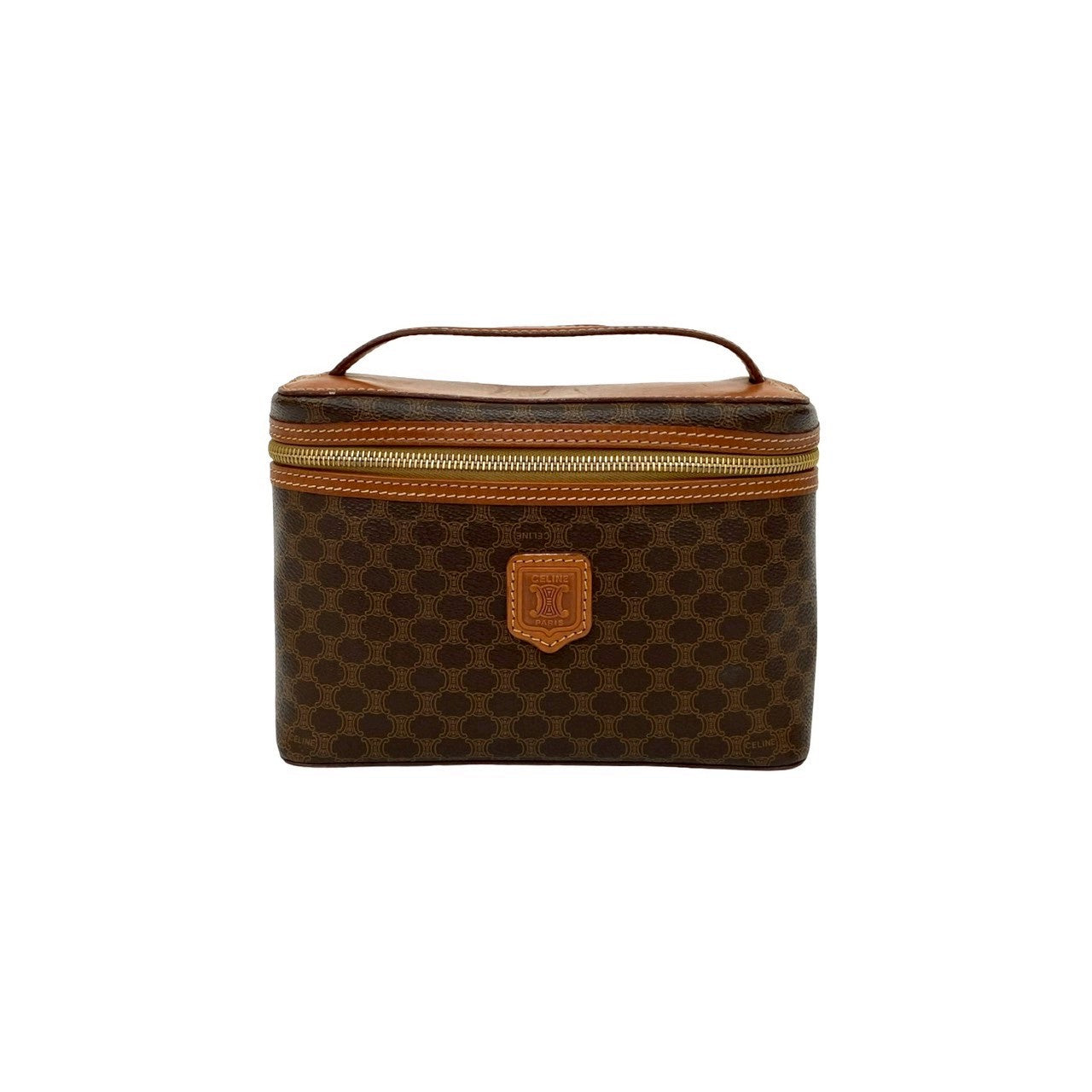 CELINE Handbag leather Brown