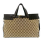 GUCCI Tote Bag canvas Brown