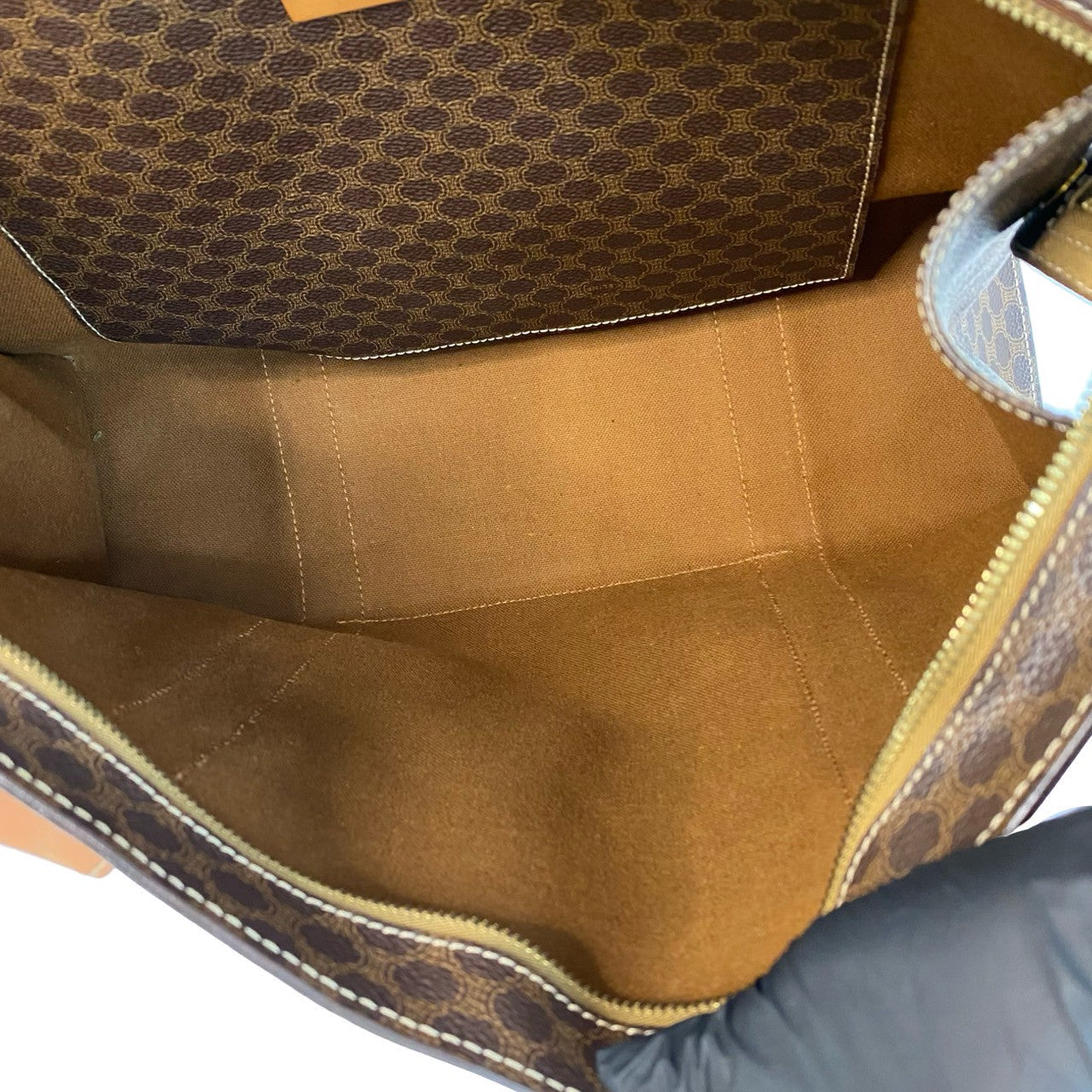 CELINE Tote Bag leather Brown