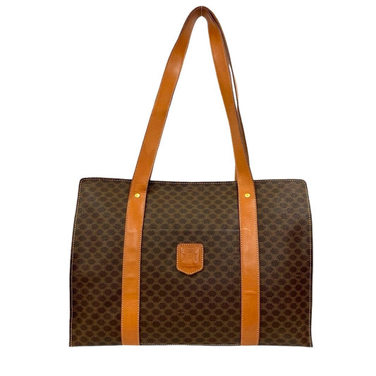 CELINE Tote Bag leather Brown