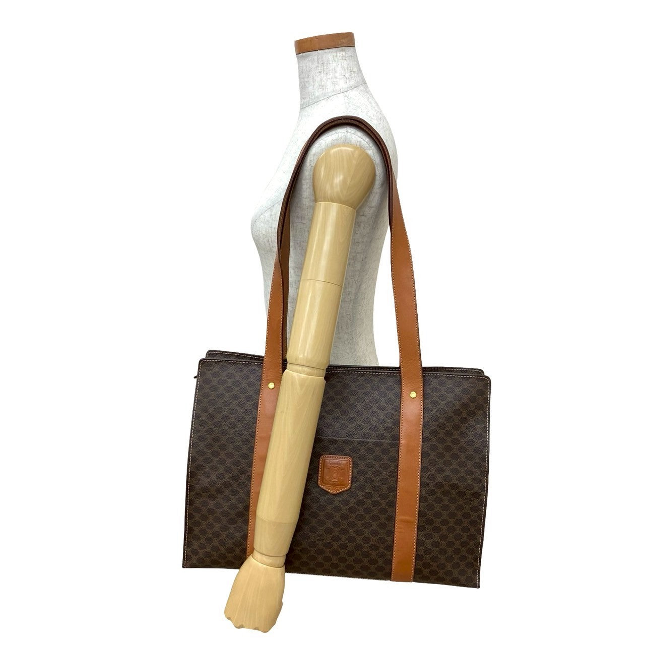 CELINE Tote Bag leather Brown