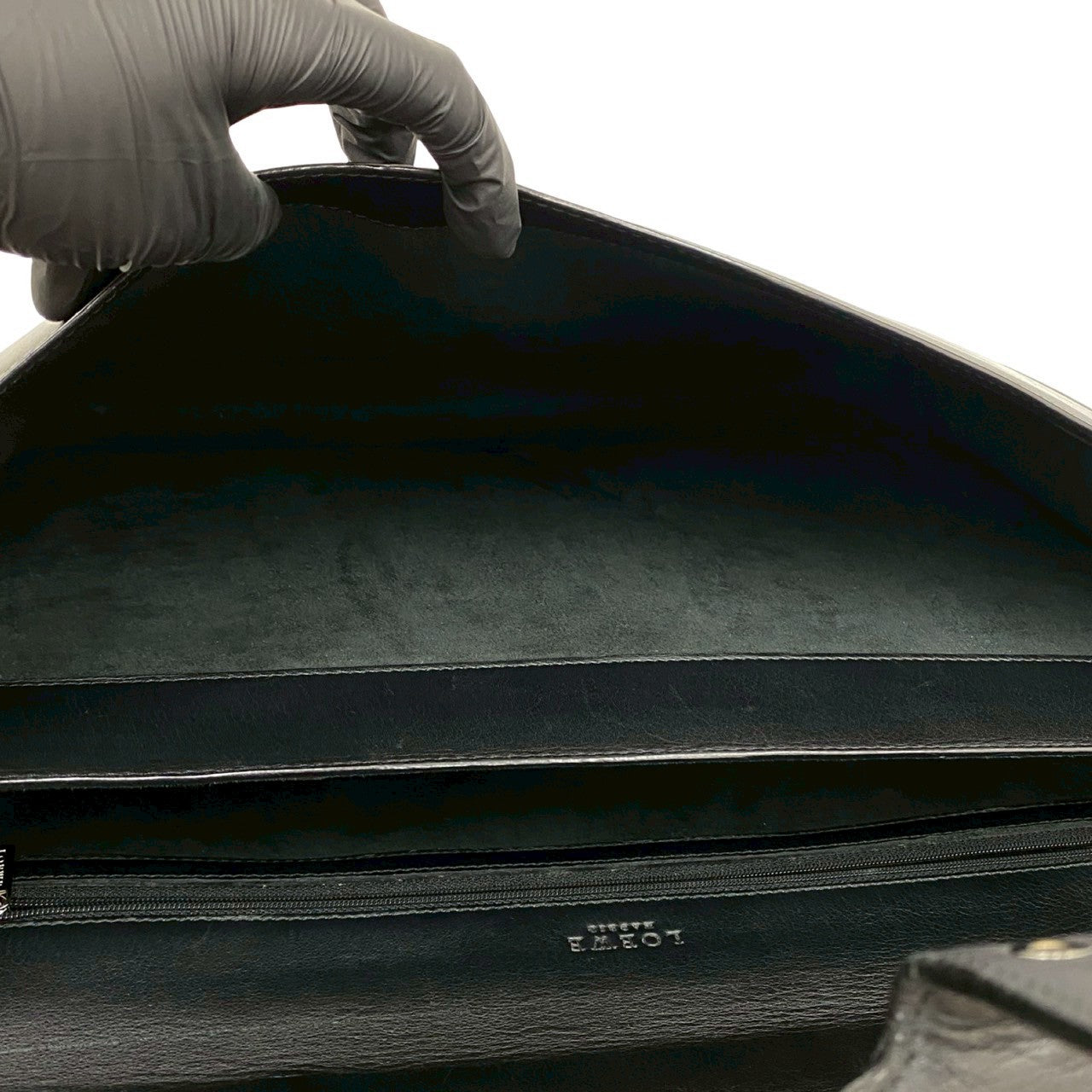 LOEWE Business bag leather black