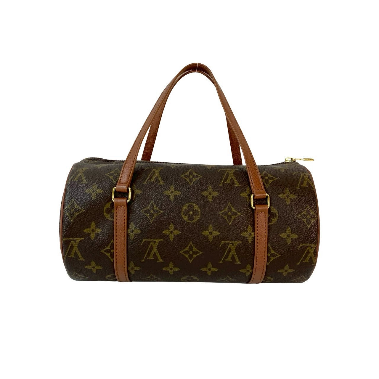 LOUIS VUITTON Handbag leather Brown Monogram Papillon26