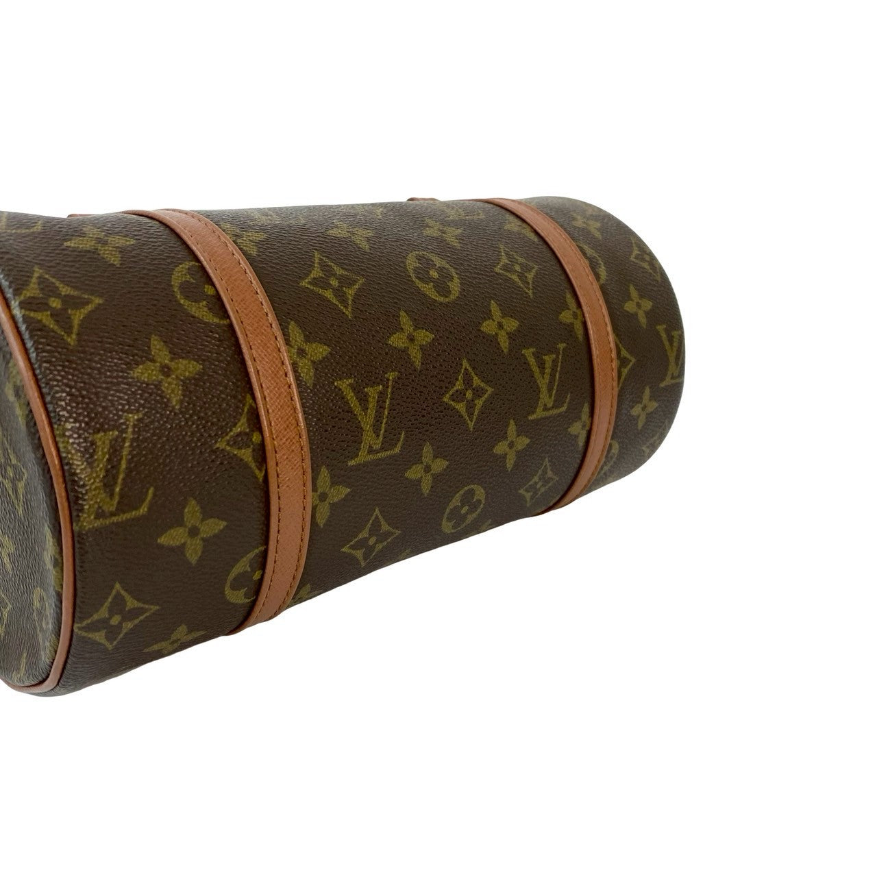 LOUIS VUITTON Handbag leather Brown Monogram Papillon26