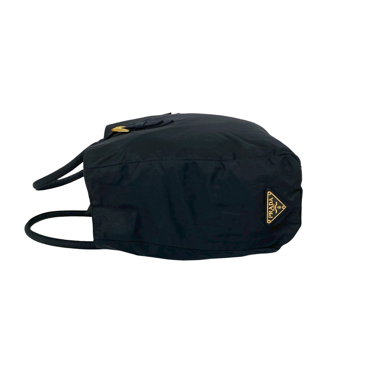 PRADA Handbag Nylon Navy