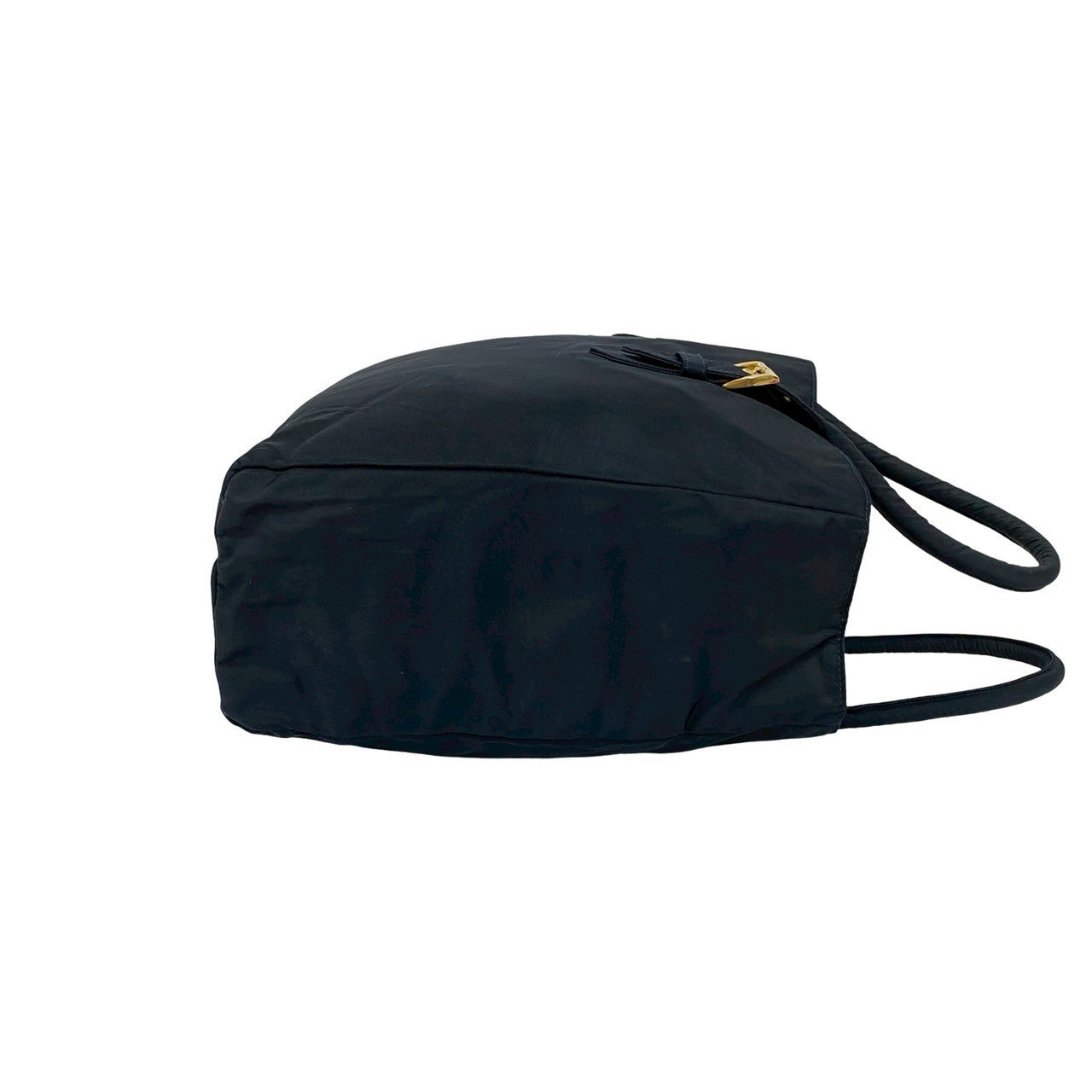 PRADA Handbag Nylon Navy