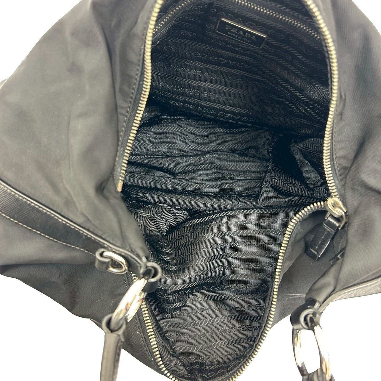 PRADA Shoulder Bag Nylon black