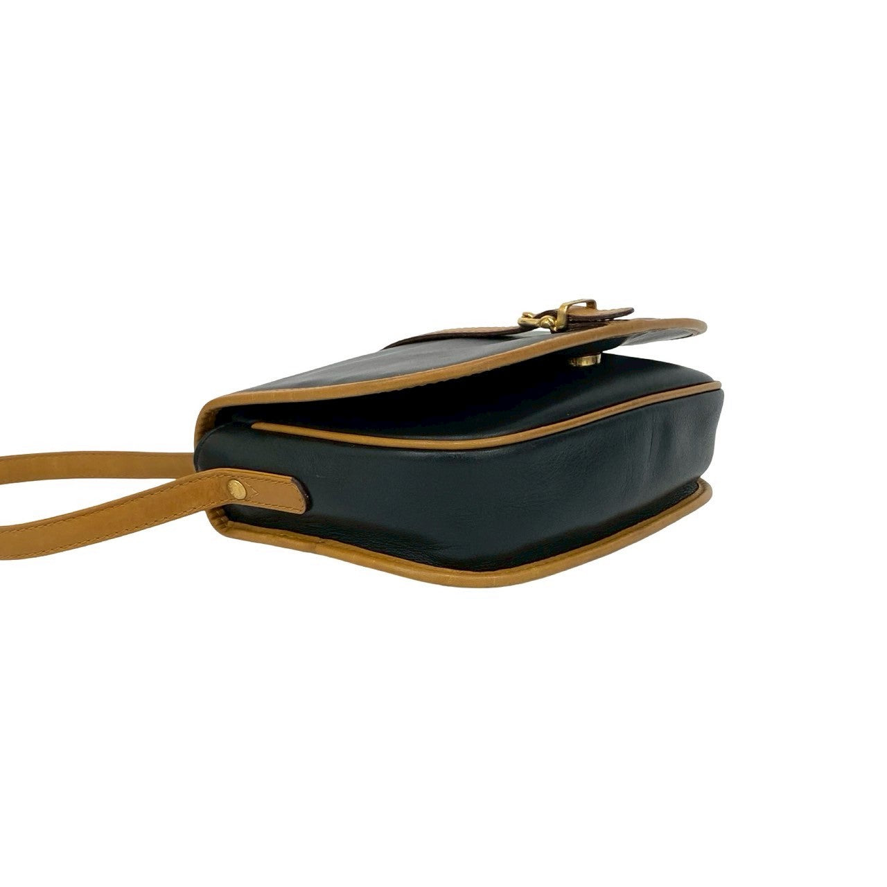 CELINE Shoulder Bag leather black