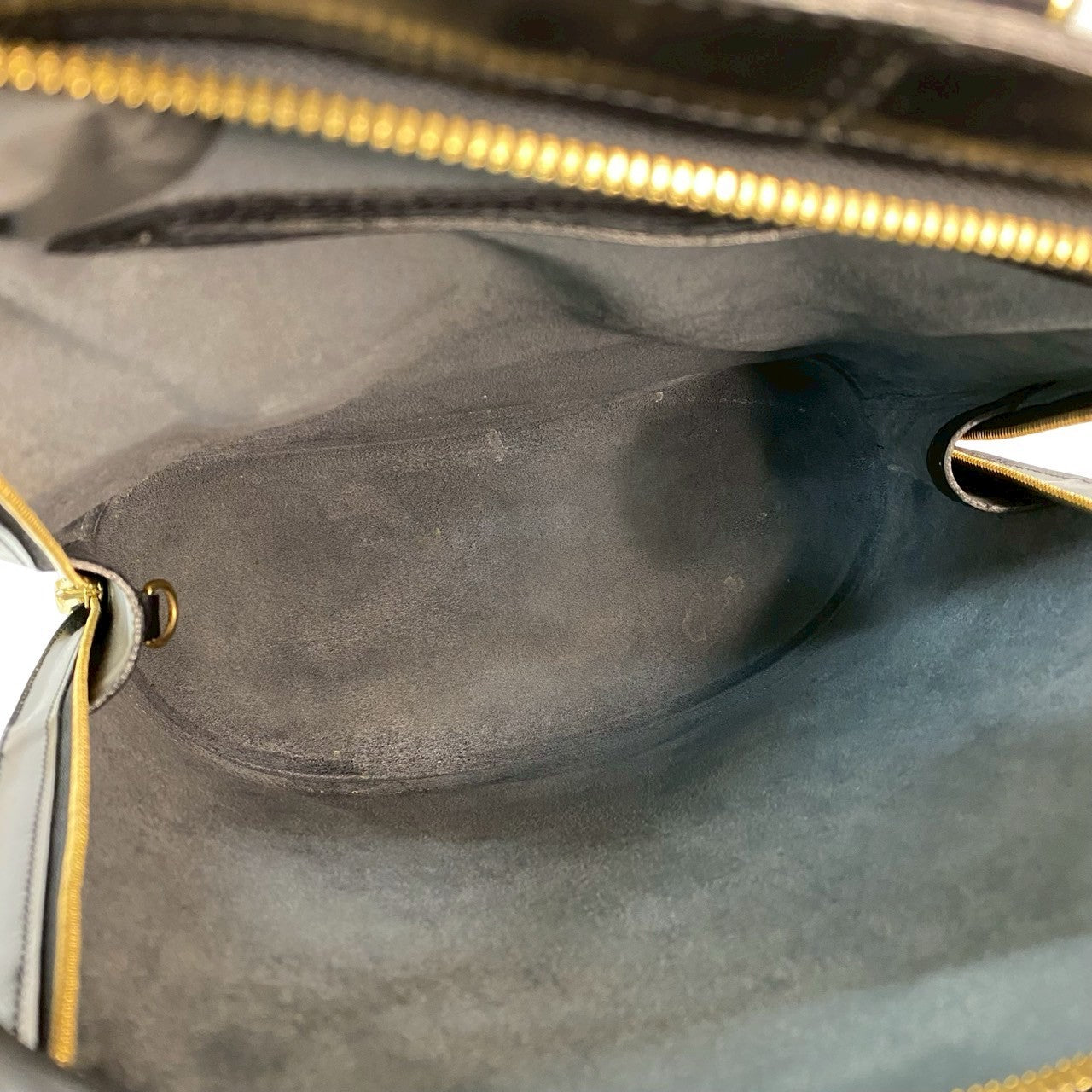 LOUIS VUITTON Backpack leather black Epi Coblanc