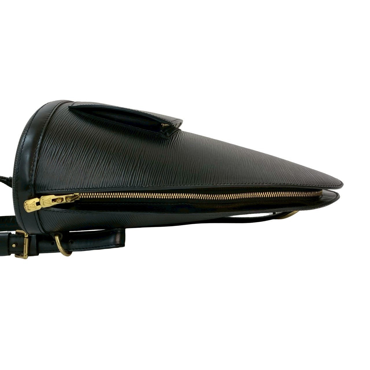 LOUIS VUITTON Backpack leather black Epi Coblanc