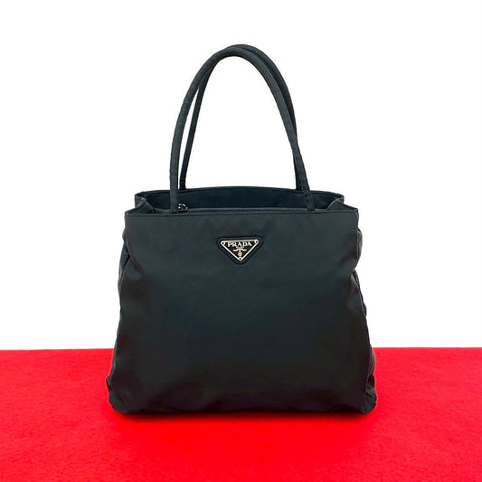 PRADA Handbag Nylon black