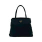PRADA Handbag Nylon black