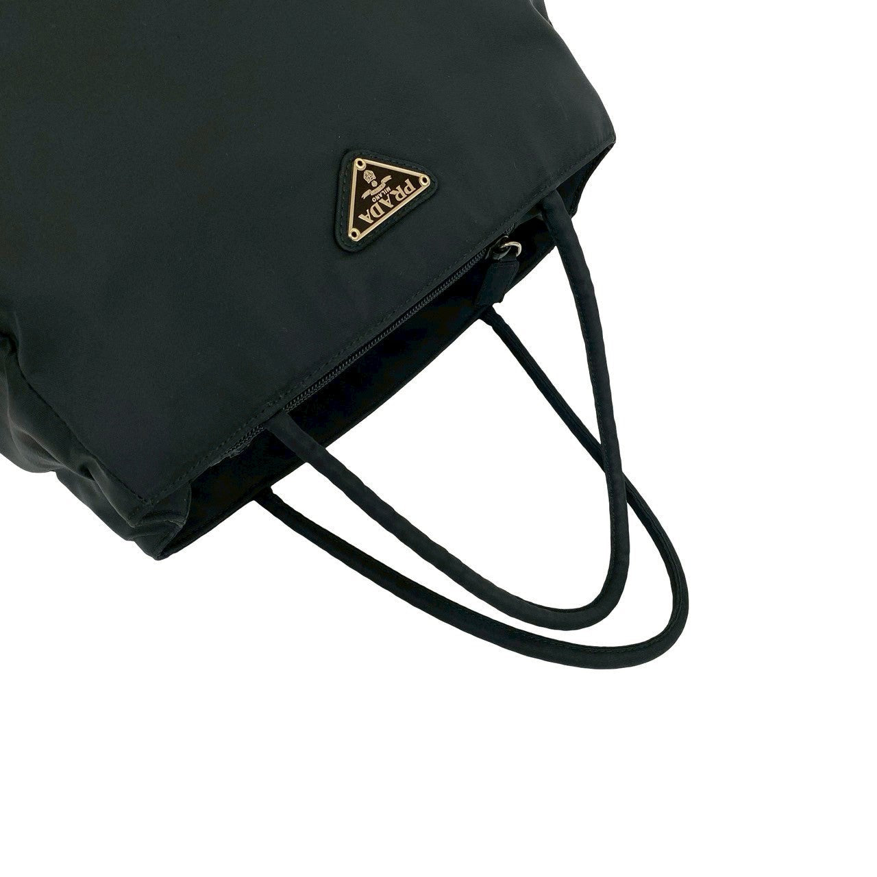 PRADA Handbag Nylon black