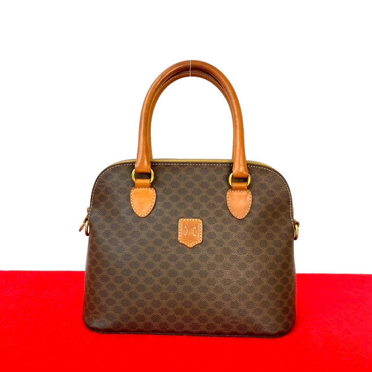CELINE Handbag leather Brown