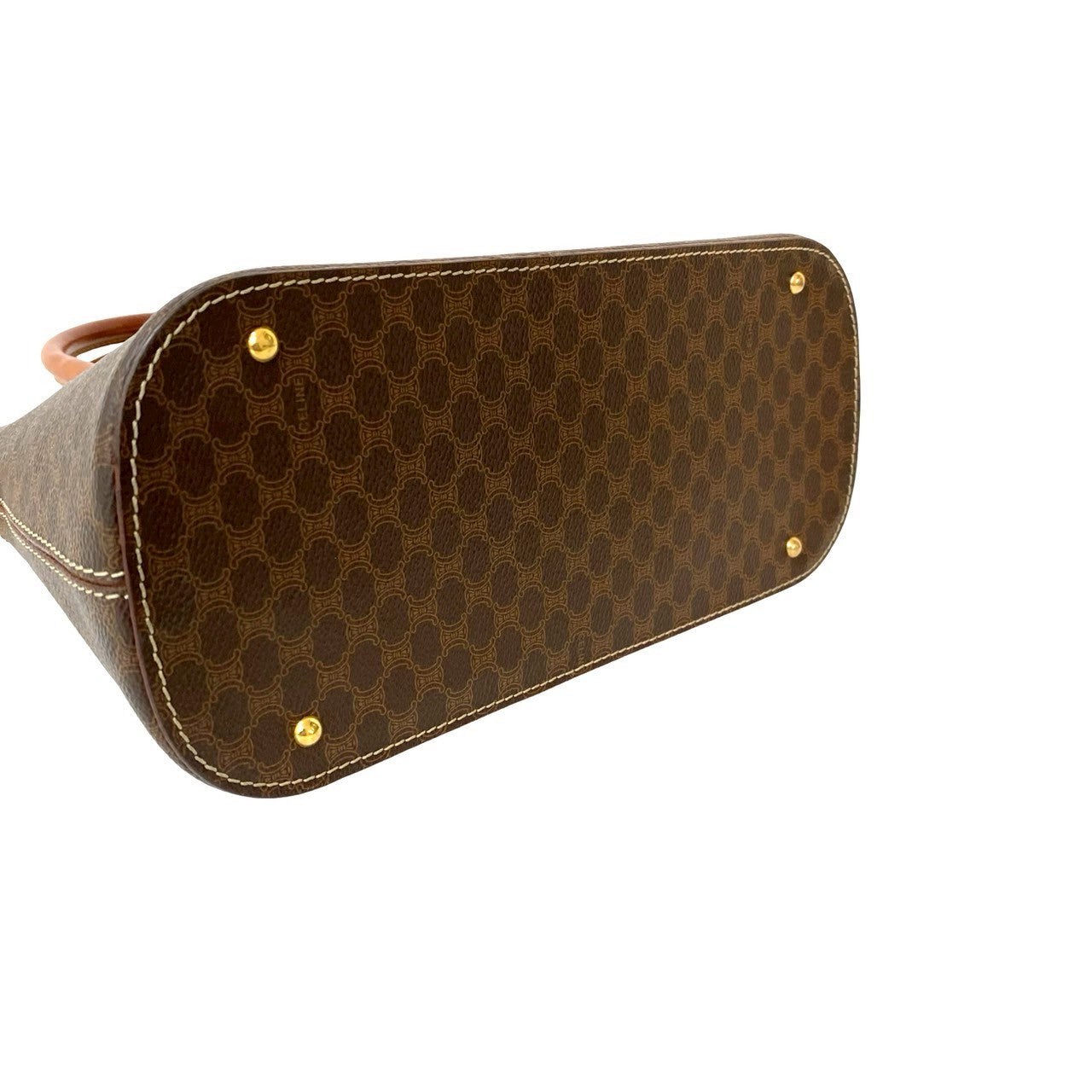 CELINE Handbag leather Brown