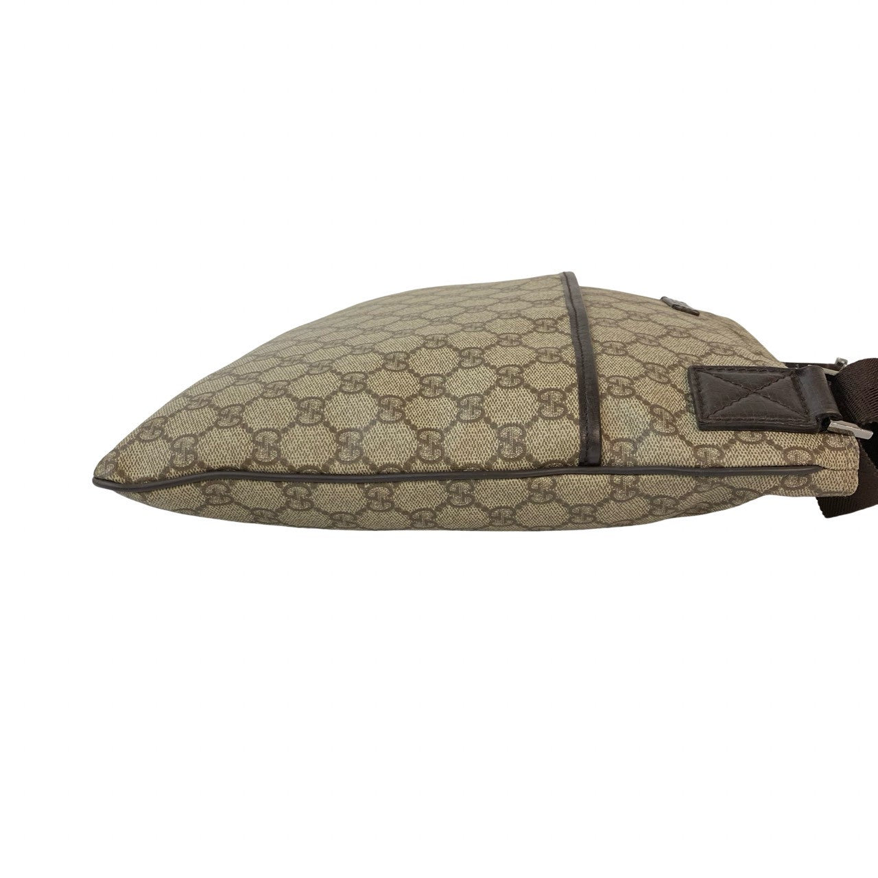 GUCCI Shoulder Bag leather Brown