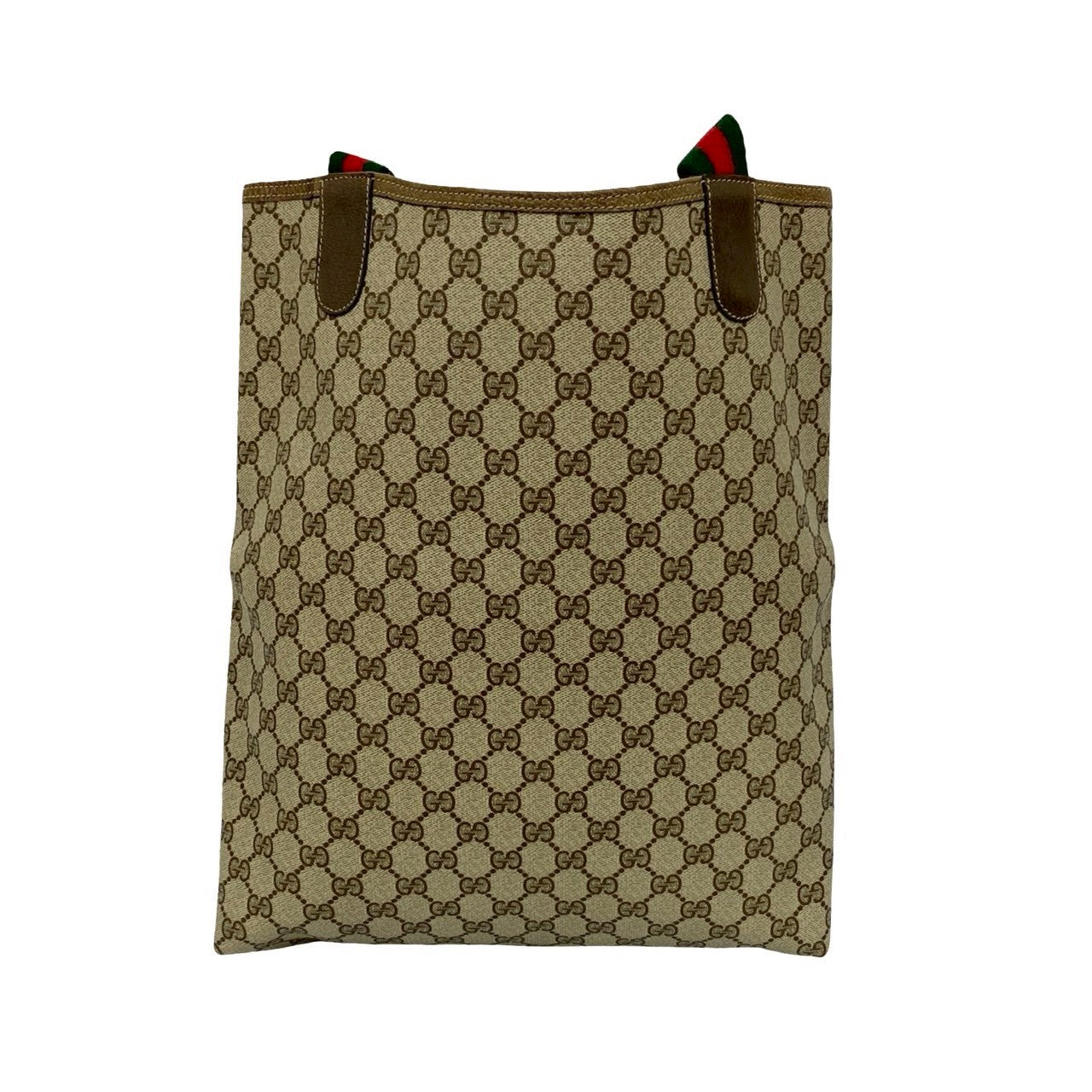 GUCCI Tote Bag leather Brown Sherry line