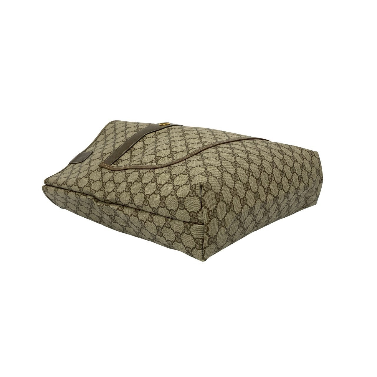 GUCCI Tote Bag leather Brown Sherry line