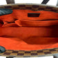 LOUIS VUITTON Tote Bag leather Brown Damier Parioli PM