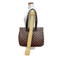 LOUIS VUITTON Tote Bag leather Brown Damier Parioli PM