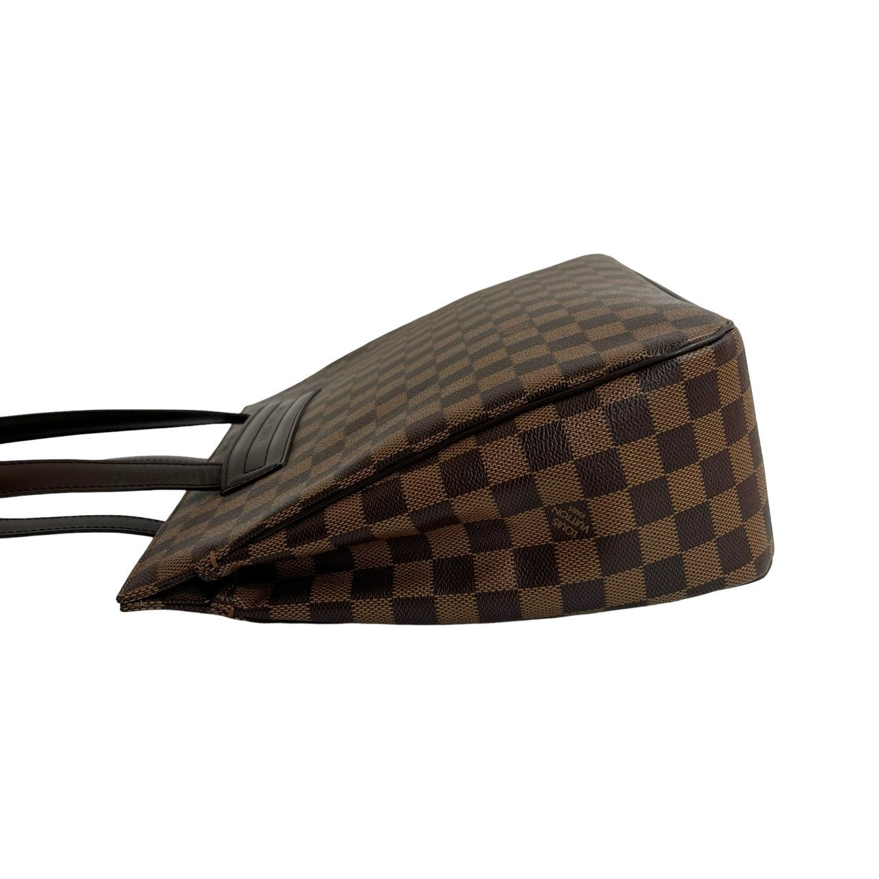 LOUIS VUITTON Tote Bag leather Brown Damier Parioli PM
