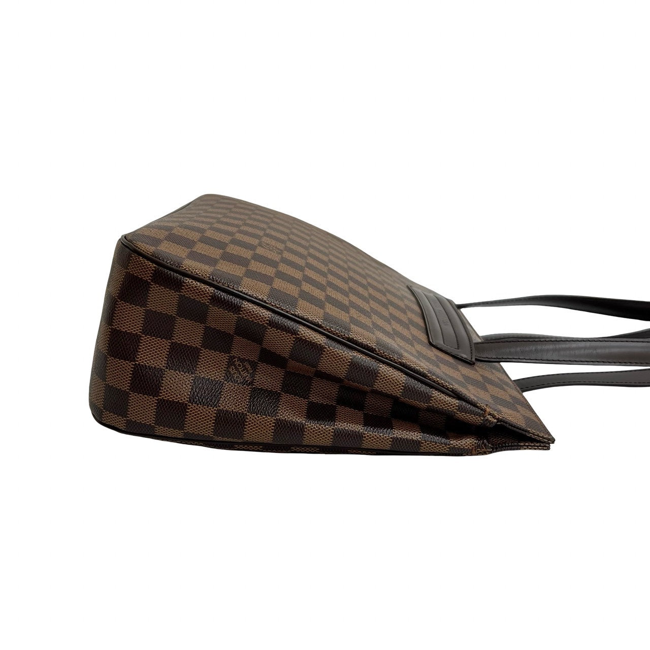 LOUIS VUITTON Tote Bag leather Brown Damier Parioli PM