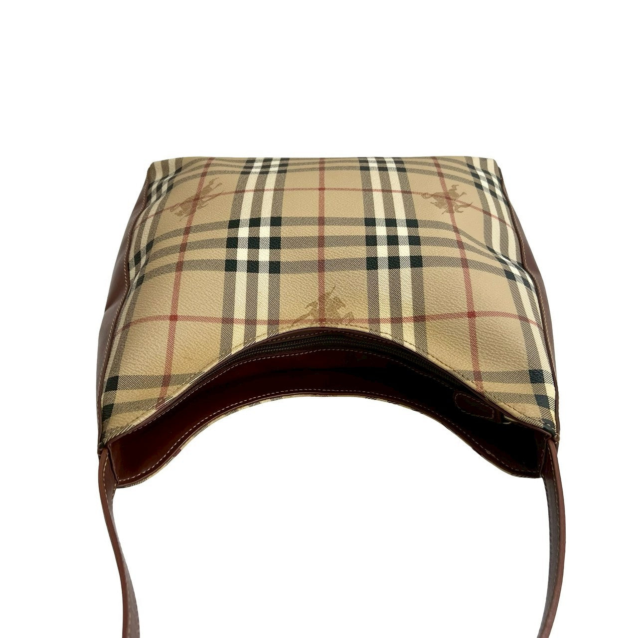 BURBERRY Shoulder Bag leather Brown