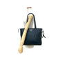 PRADA Tote Bag leather black