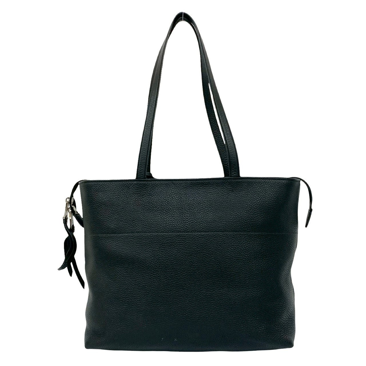 PRADA Tote Bag leather black