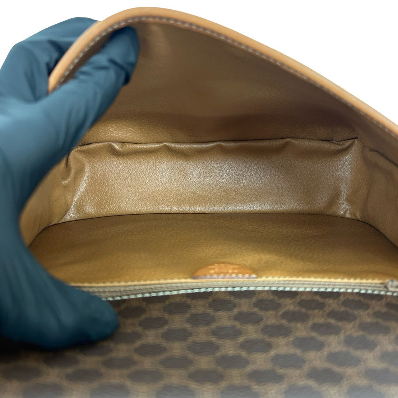 CELINE Shoulder Bag leather Brown