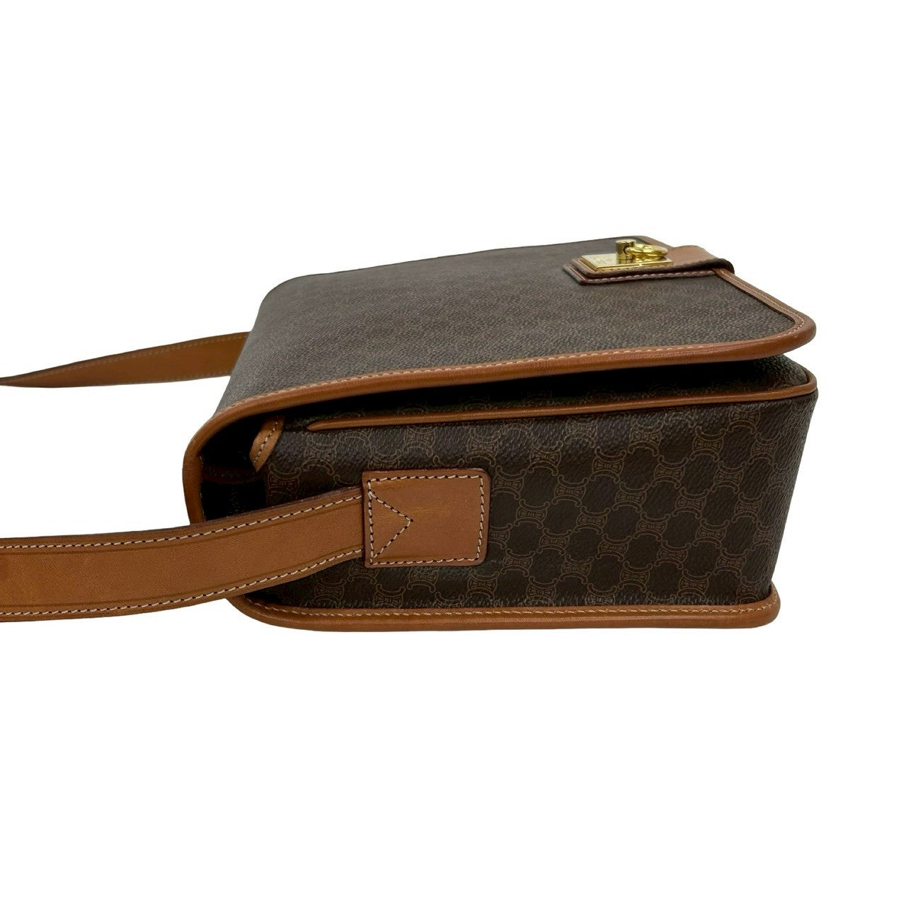 CELINE Shoulder Bag leather Brown